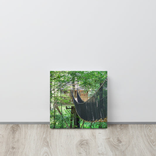 Tin Shed Canvas Print