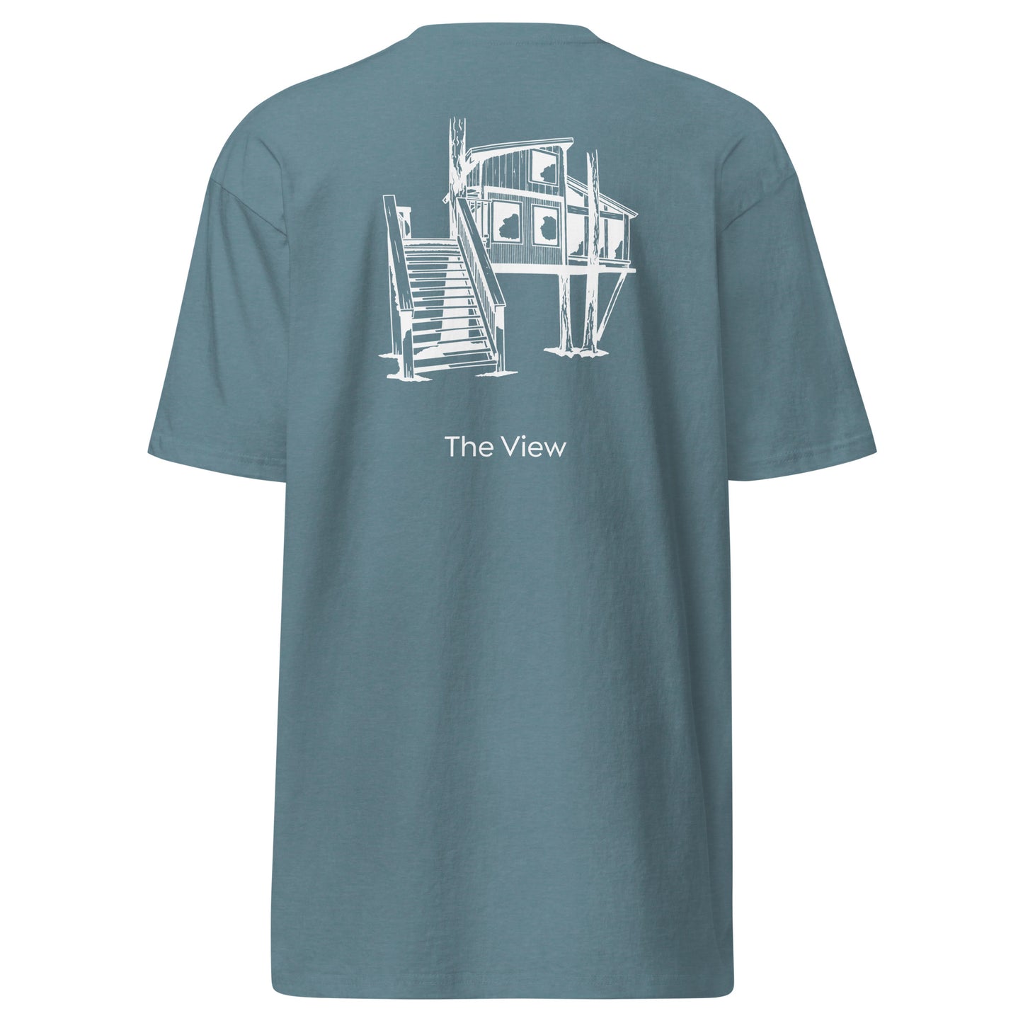View premium heavyweight tee