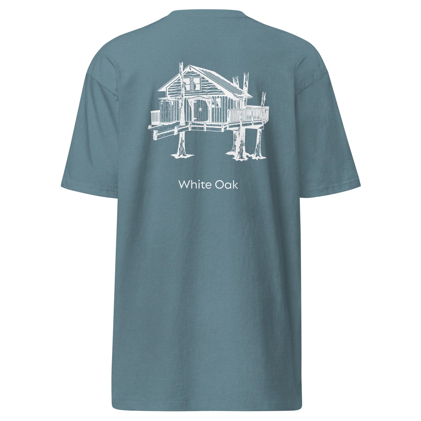 White oak premium heavyweight tee