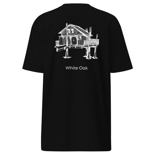 White oak premium heavyweight tee