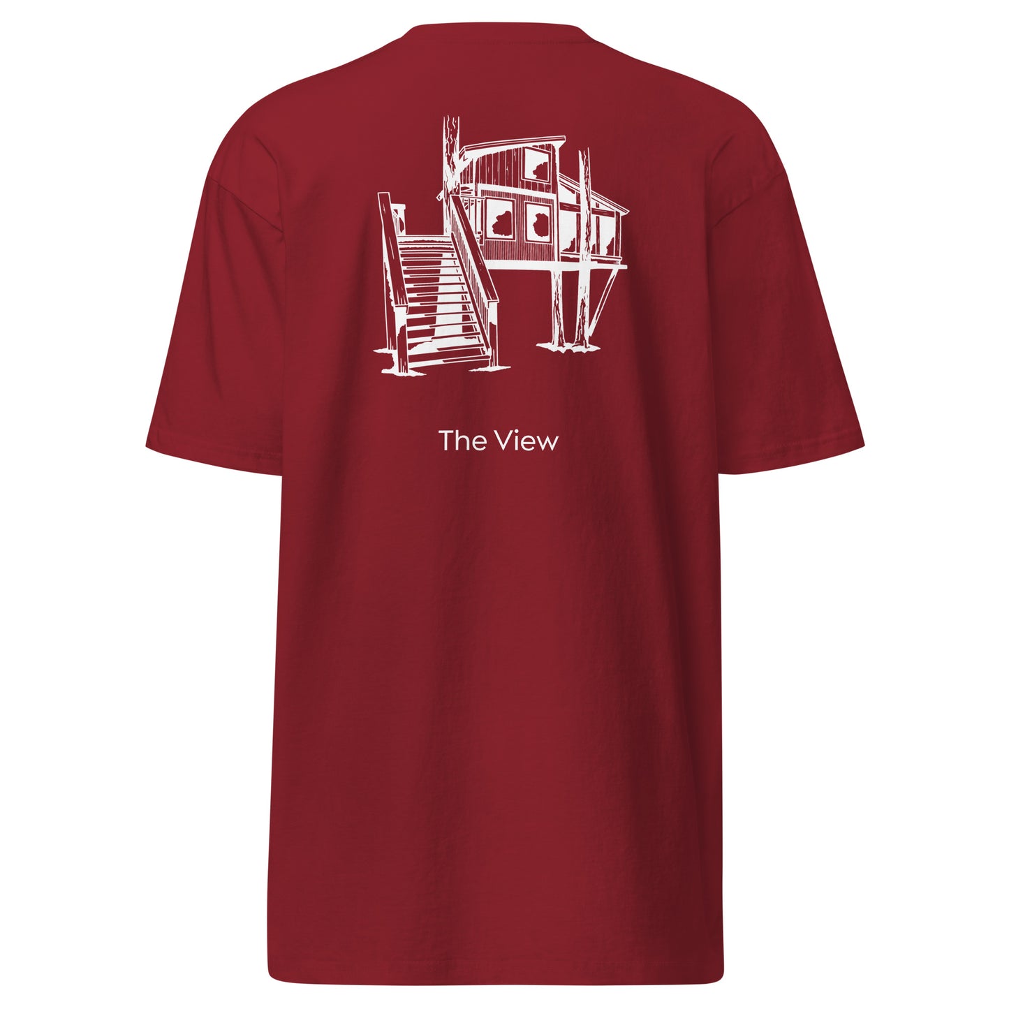 View premium heavyweight tee