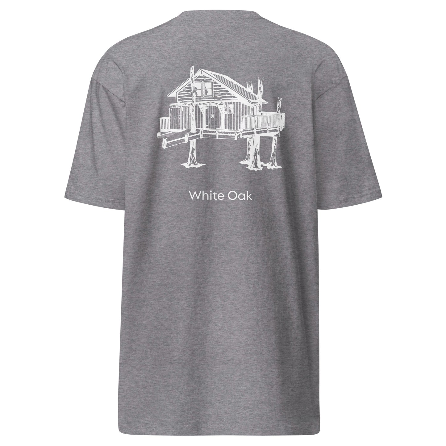 White oak premium heavyweight tee