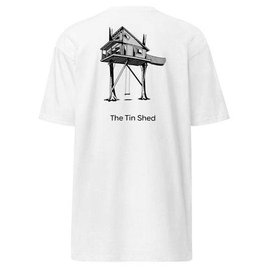Tin Shed premium heavyweight tee
