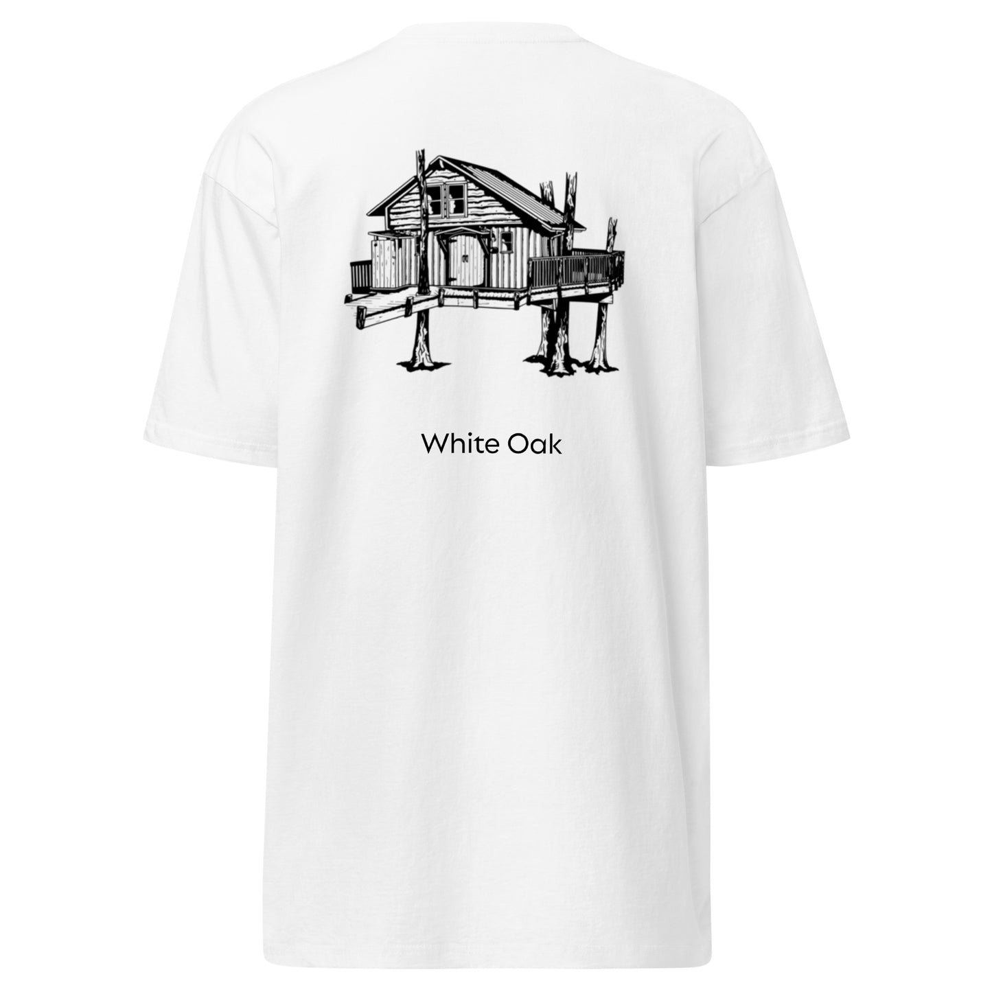 White oak premium heavyweight tee