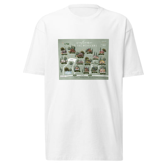 Resort map premium heavyweight tee