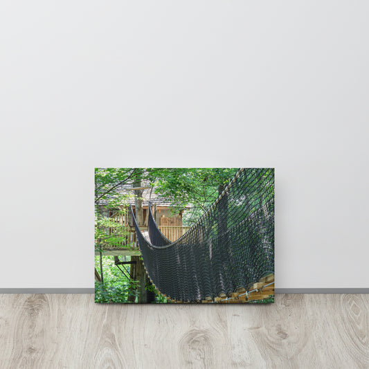 Tin Shed Canvas Print