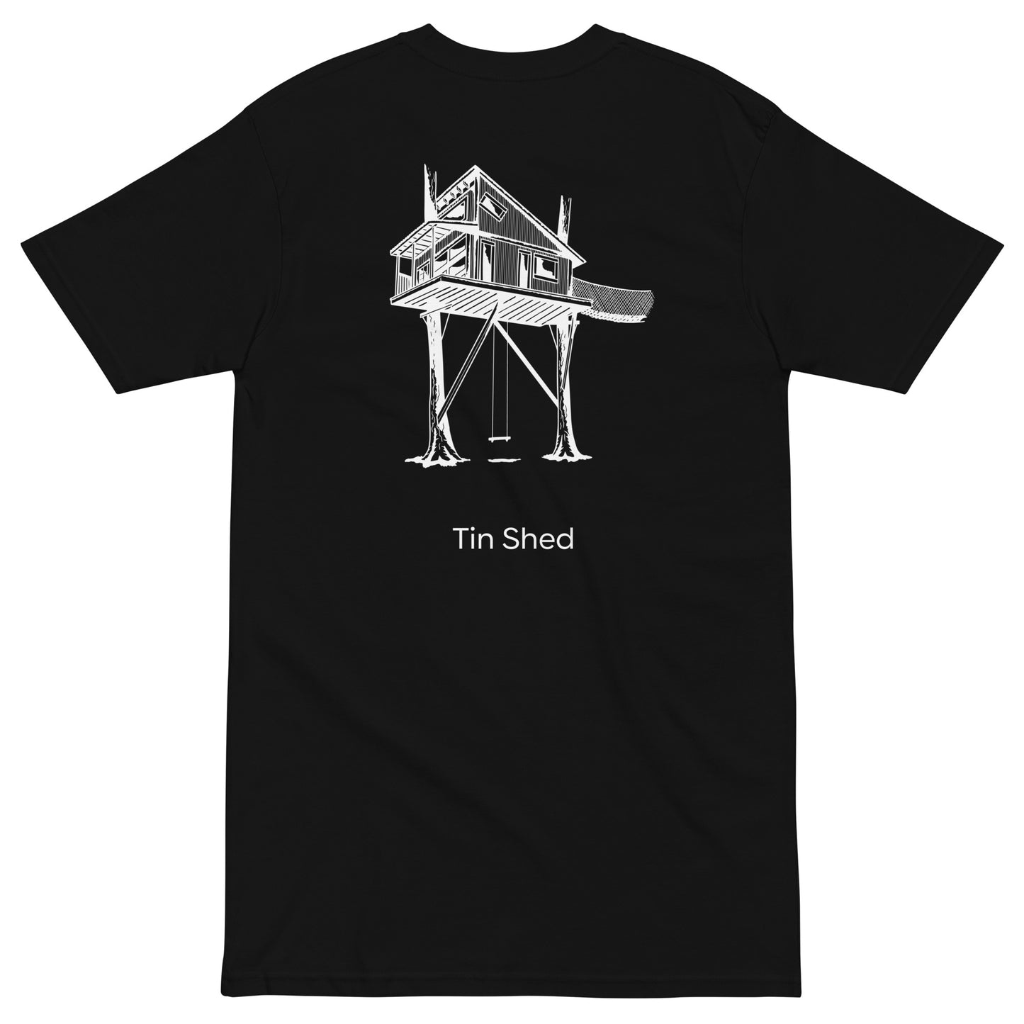 Tin Shed premium heavyweight tee