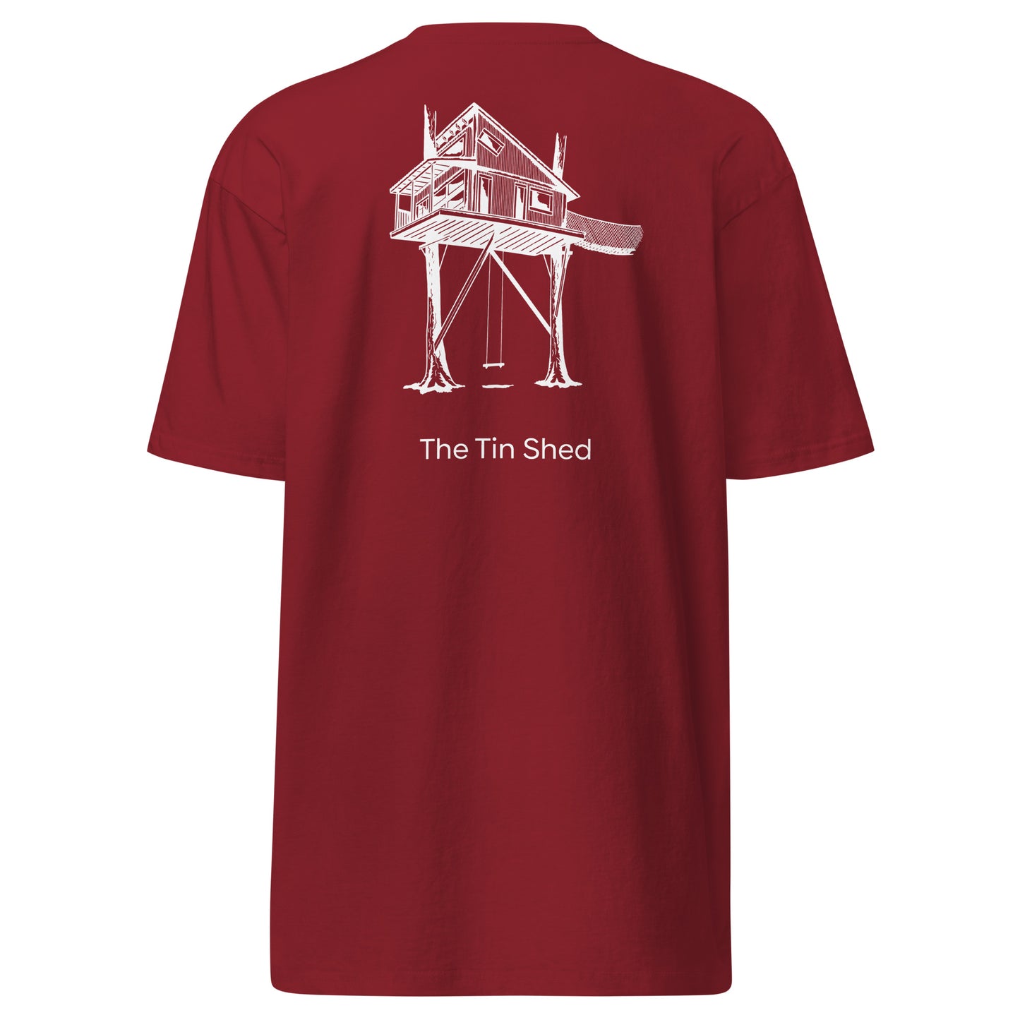 Tin Shed premium heavyweight tee