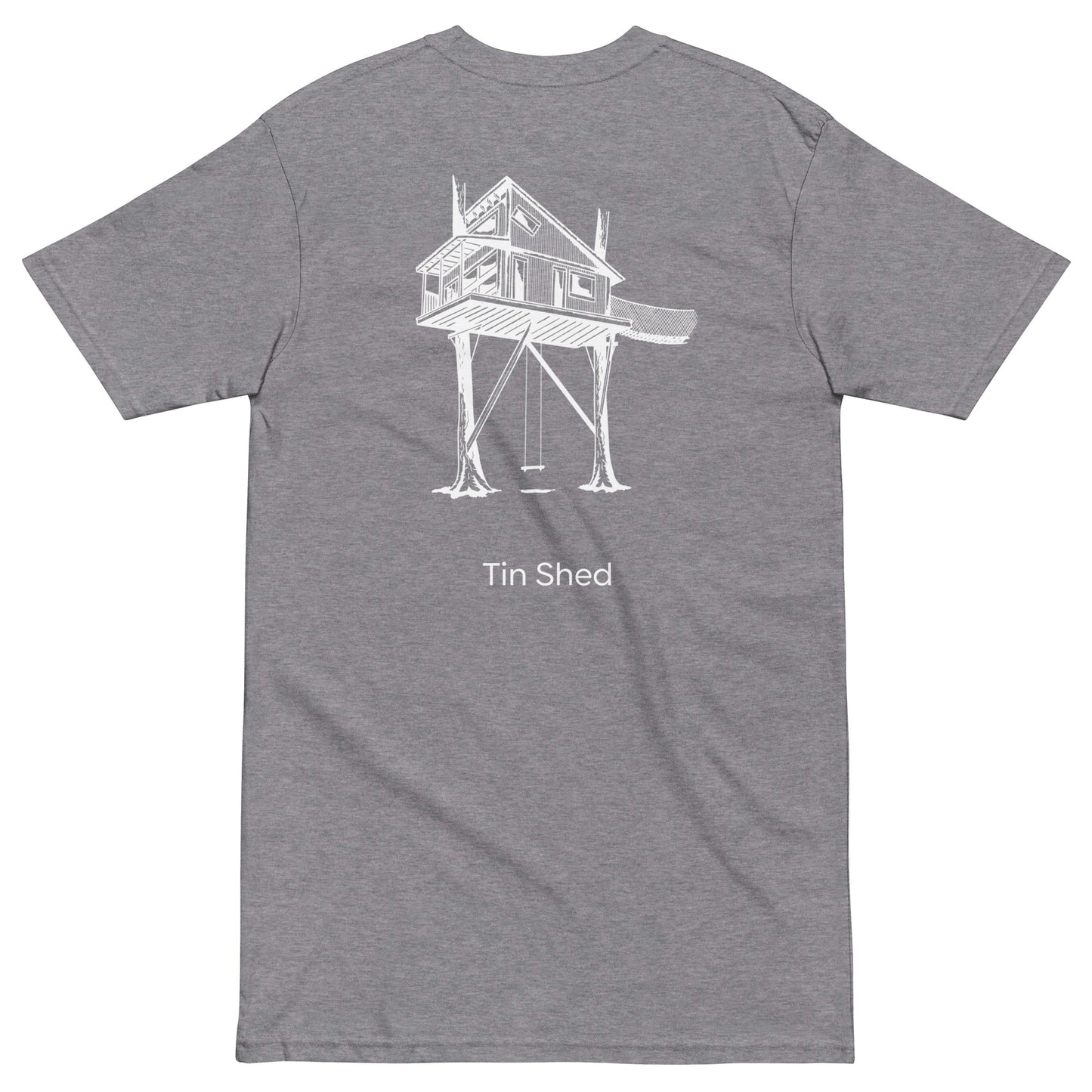 Tin Shed premium heavyweight tee