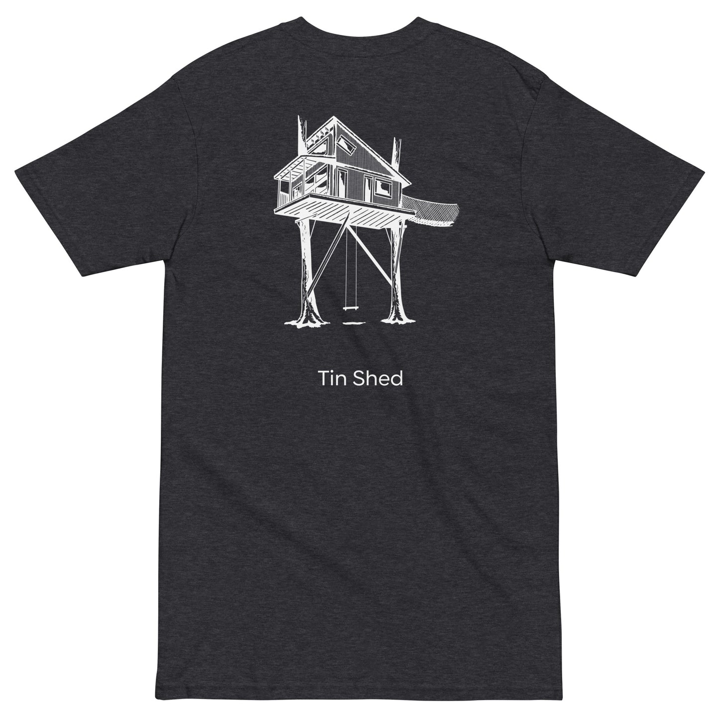 Tin Shed premium heavyweight tee