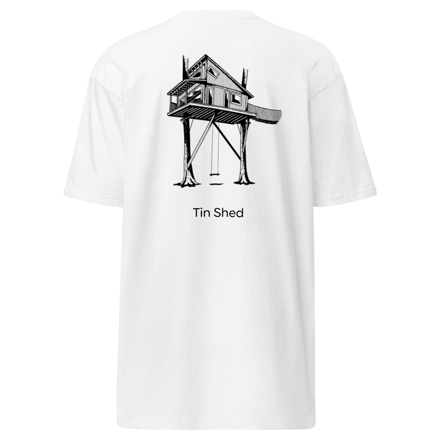 Tin Shed premium heavyweight tee